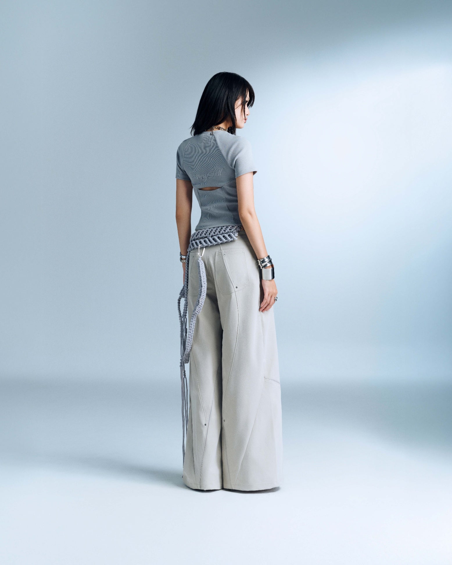 Persea Top (Blue Grey) — Bunnyhill