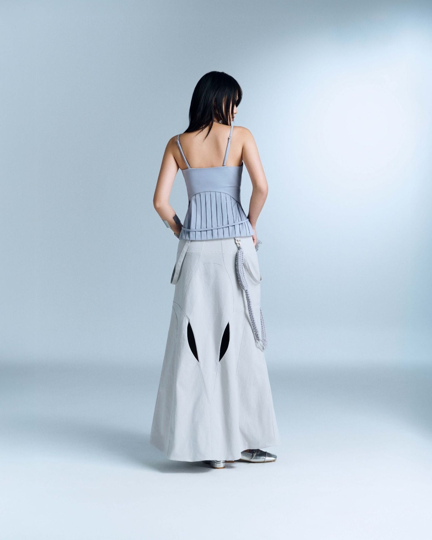 SEAGRAVE SKIRT GRAY | Bunnyhill 裙子 Skirt