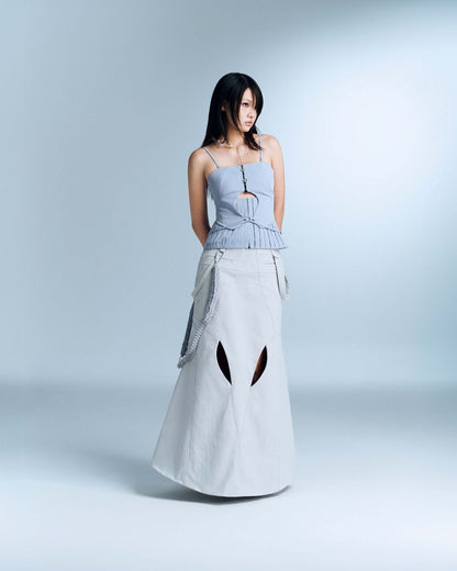 SEAGRAVE SKIRT GRAY | Bunnyhill 裙子 Skirt