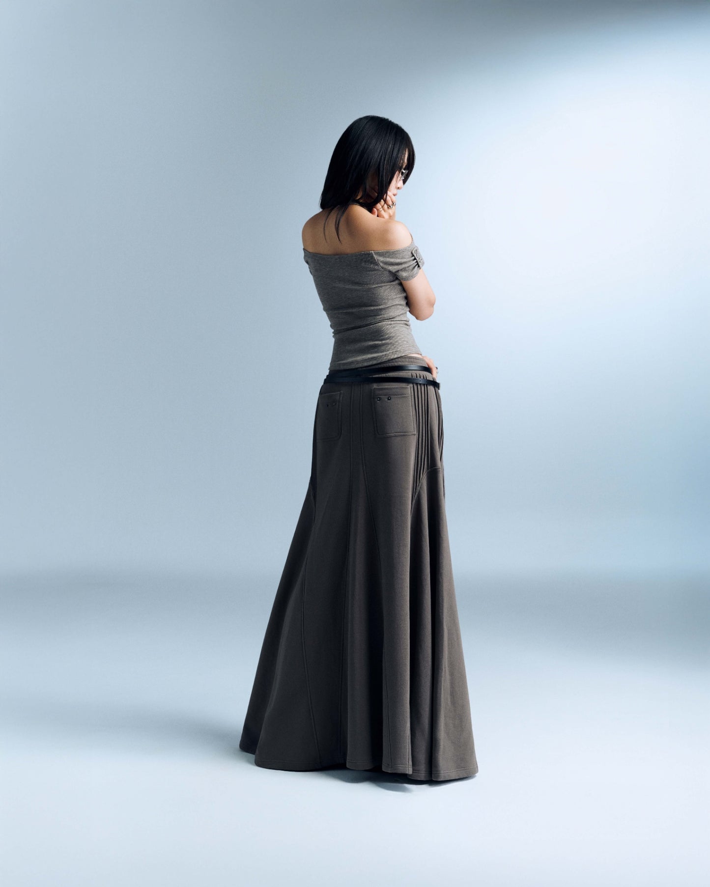 EOLITH SKIRT GREY | Bunnyhill 裙子 Skirt