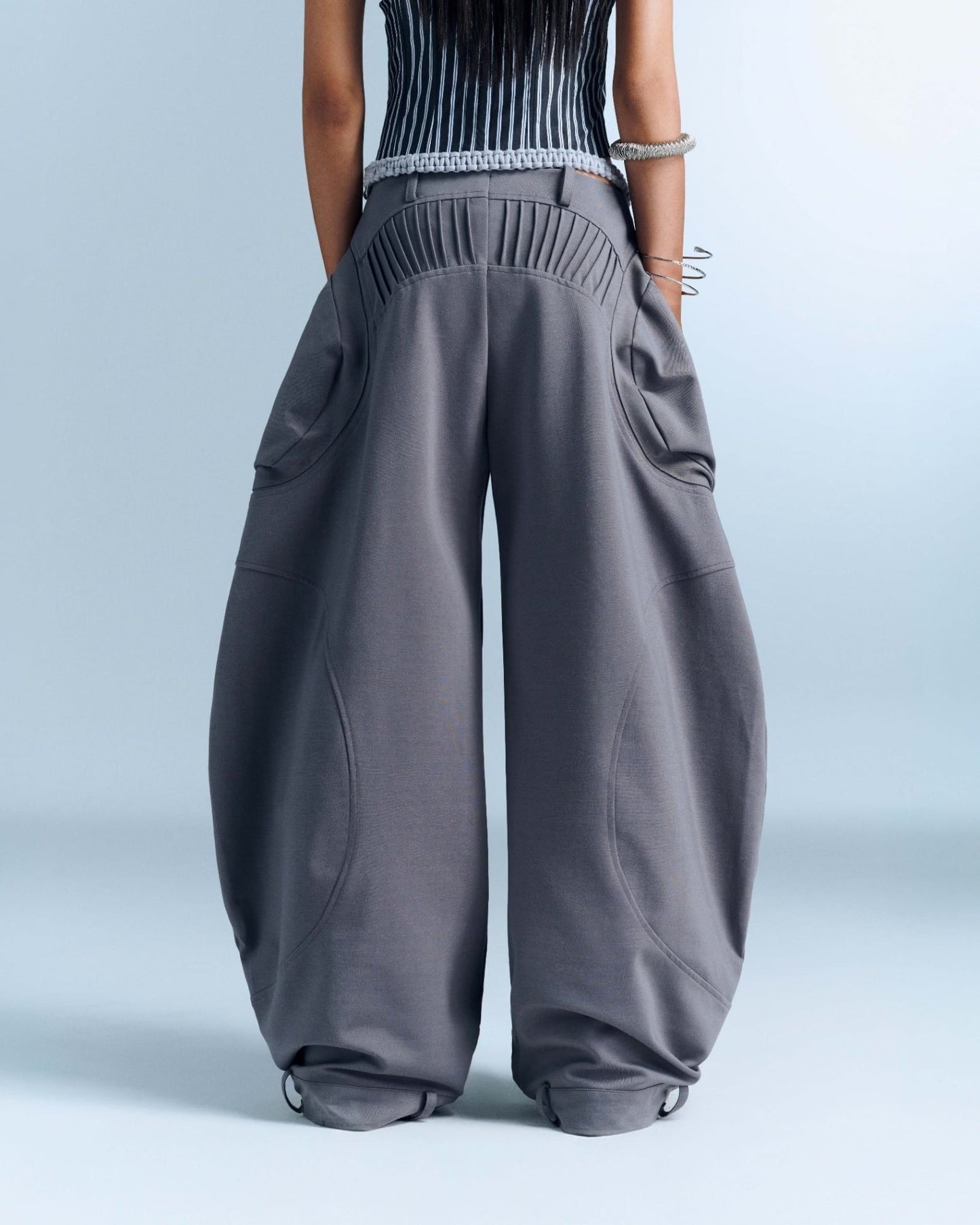 BERGAMOT PANTS GRAY | Bunnyhill 褲子 Pants