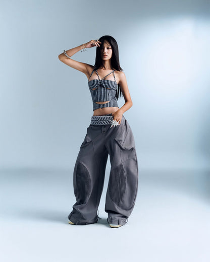 BERGAMOT PANTS GRAY | Bunnyhill 褲子 Pants