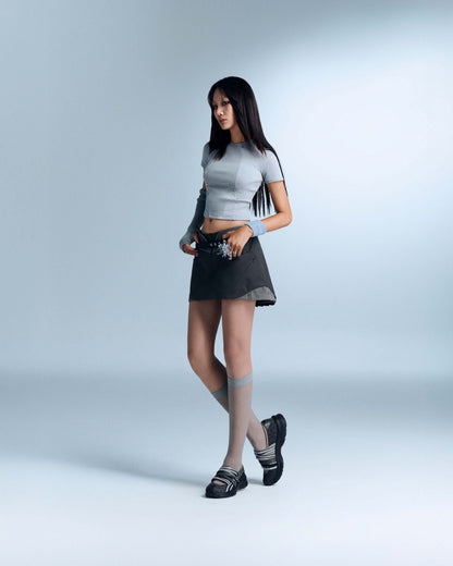 SAIRA SKIRT GREY | Bunnyhill 裙子 Skirt
