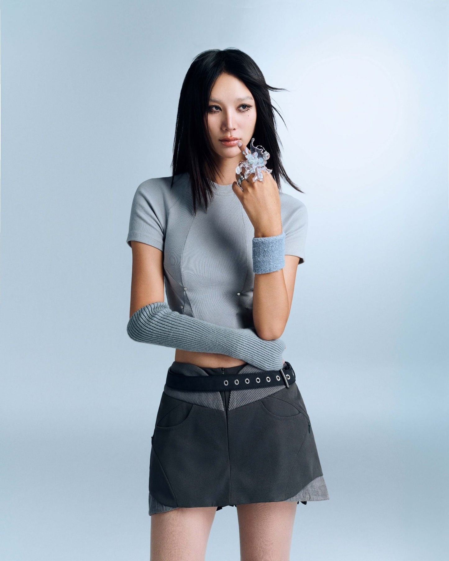 Bunnyhill Saira 半截裙，灰色
