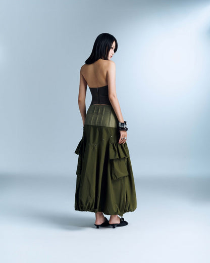 MURELLE SKIRT MOSS GREEN | Bunnyhill 裙子 Skirt