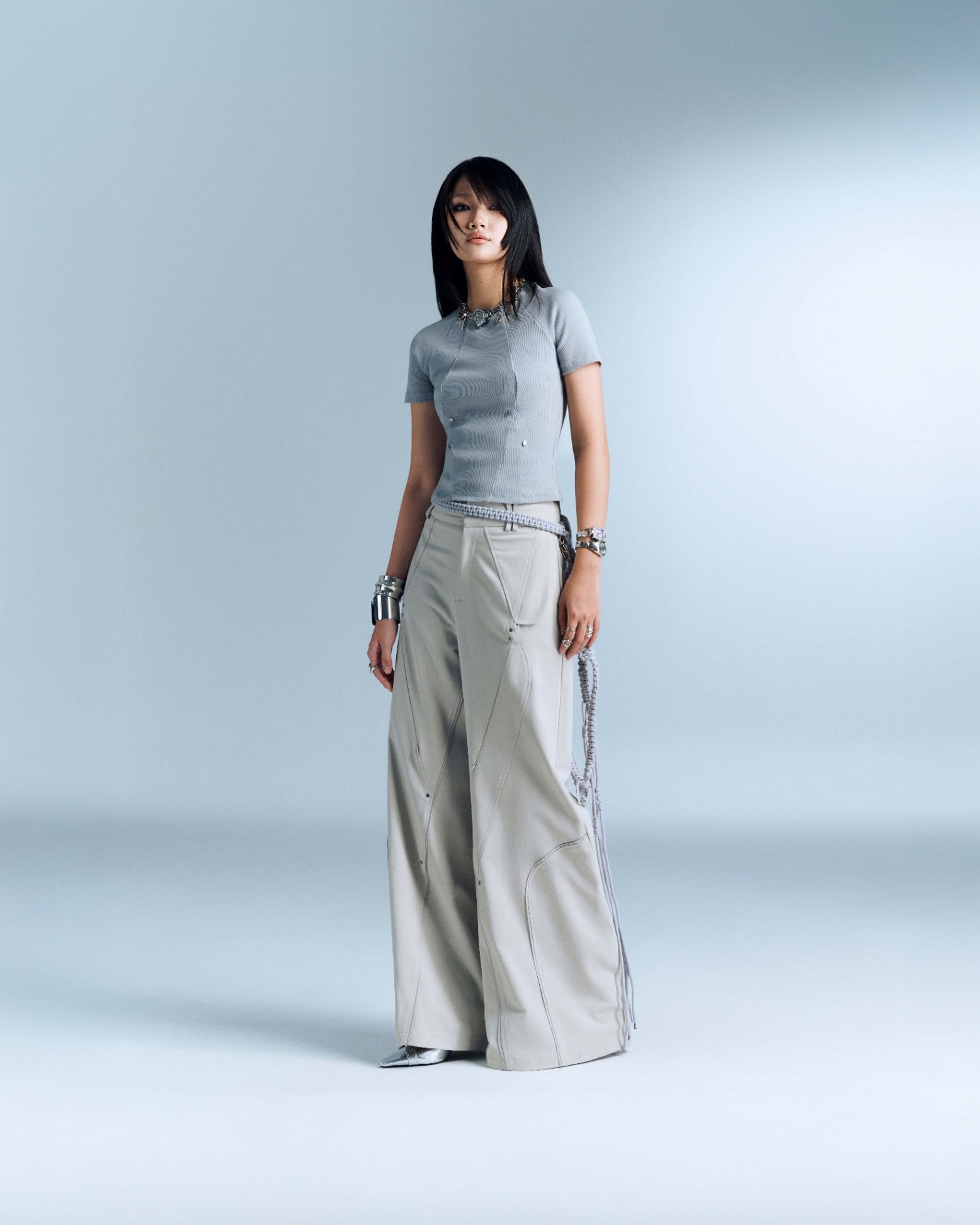 Persea Top (Blue Grey) — Bunnyhill