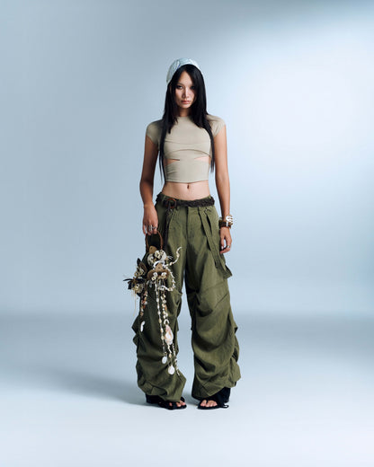 LIOTA PANTS GREEN | Bunnyhill 褲子 Pants