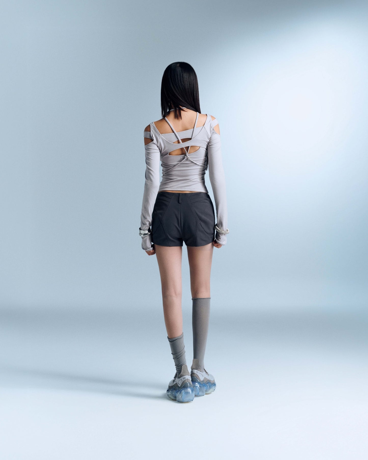 Serafin Top (Grey) — Bunnyhill