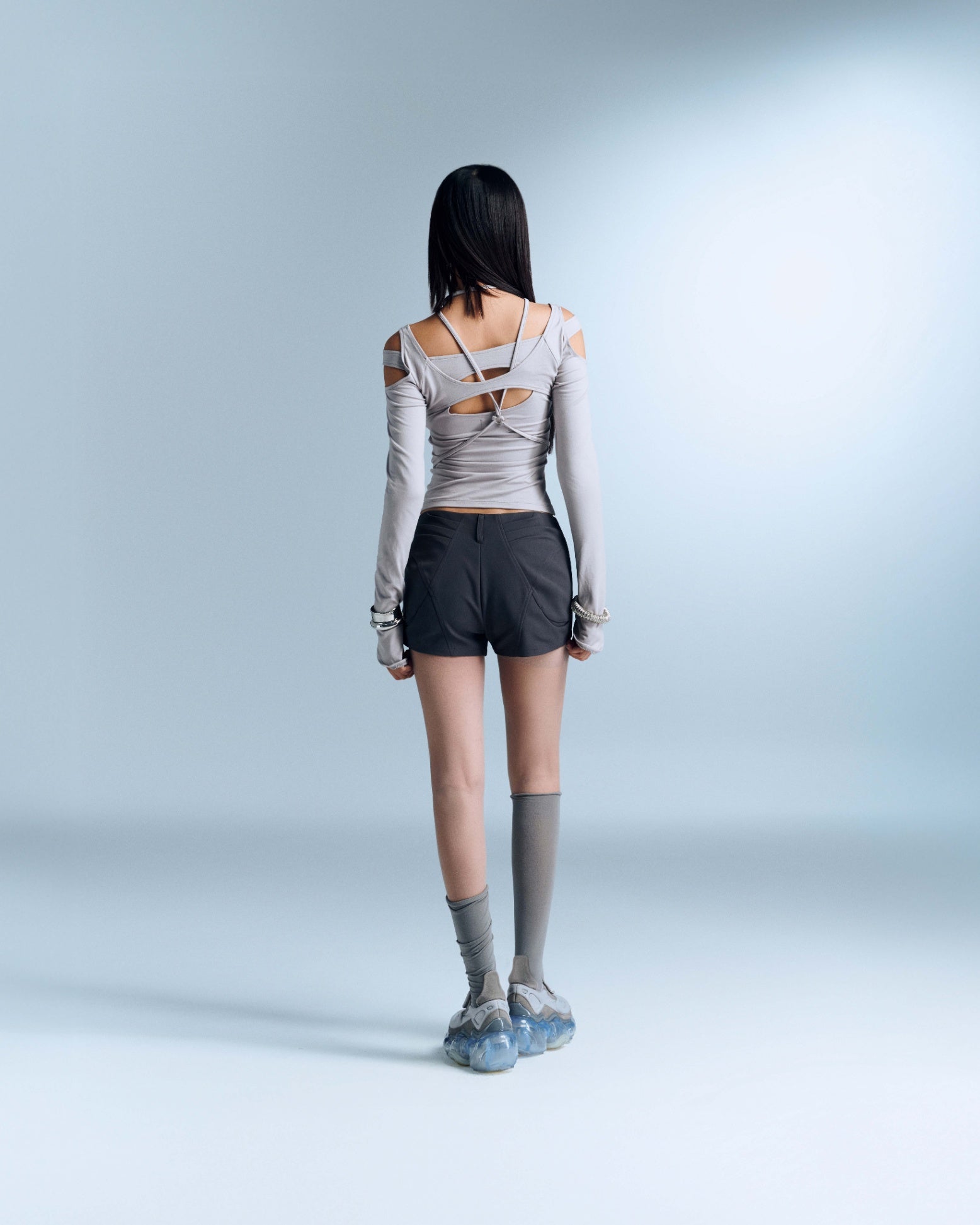 Serafin Top (Grey) — Bunnyhill