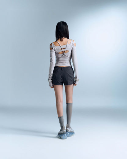 CALYPSO PANTS GREY BEIGE | Bunnyhill 褲子 Pants