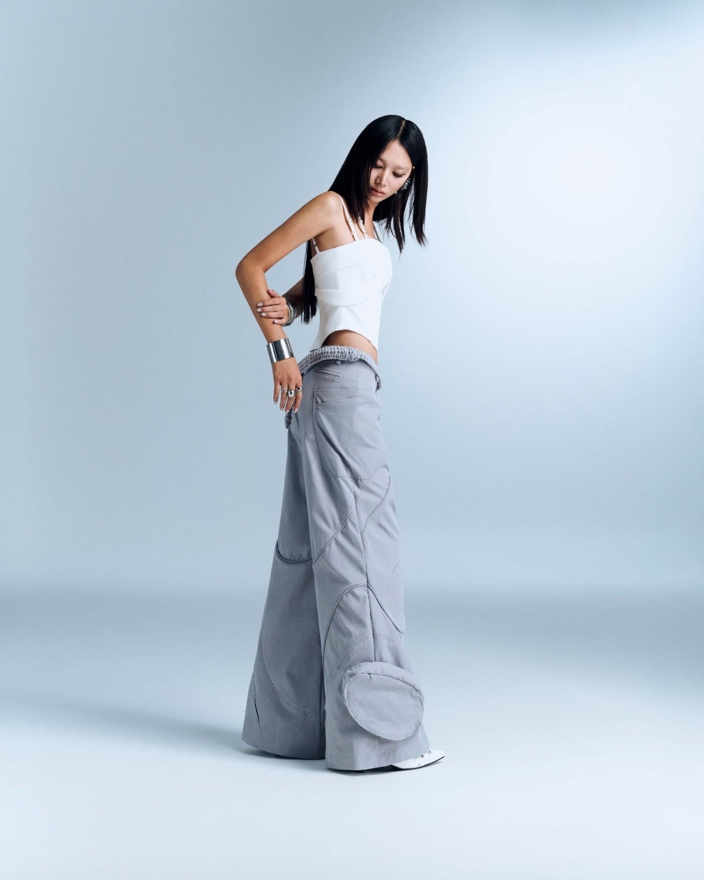 PRISM PANTS LIGHT GREY | Bunnyhill 褲子 Pants