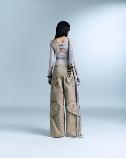 PAISLEY PANTS BEIGE | Bunnyhill 褲子 Pants