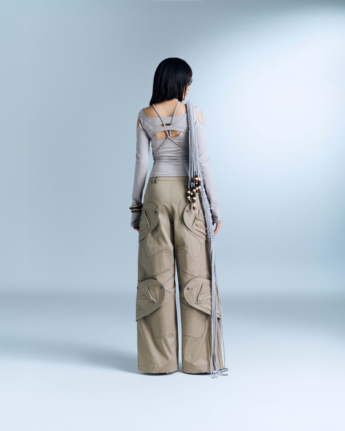 Serafin Top (Grey) — Bunnyhill