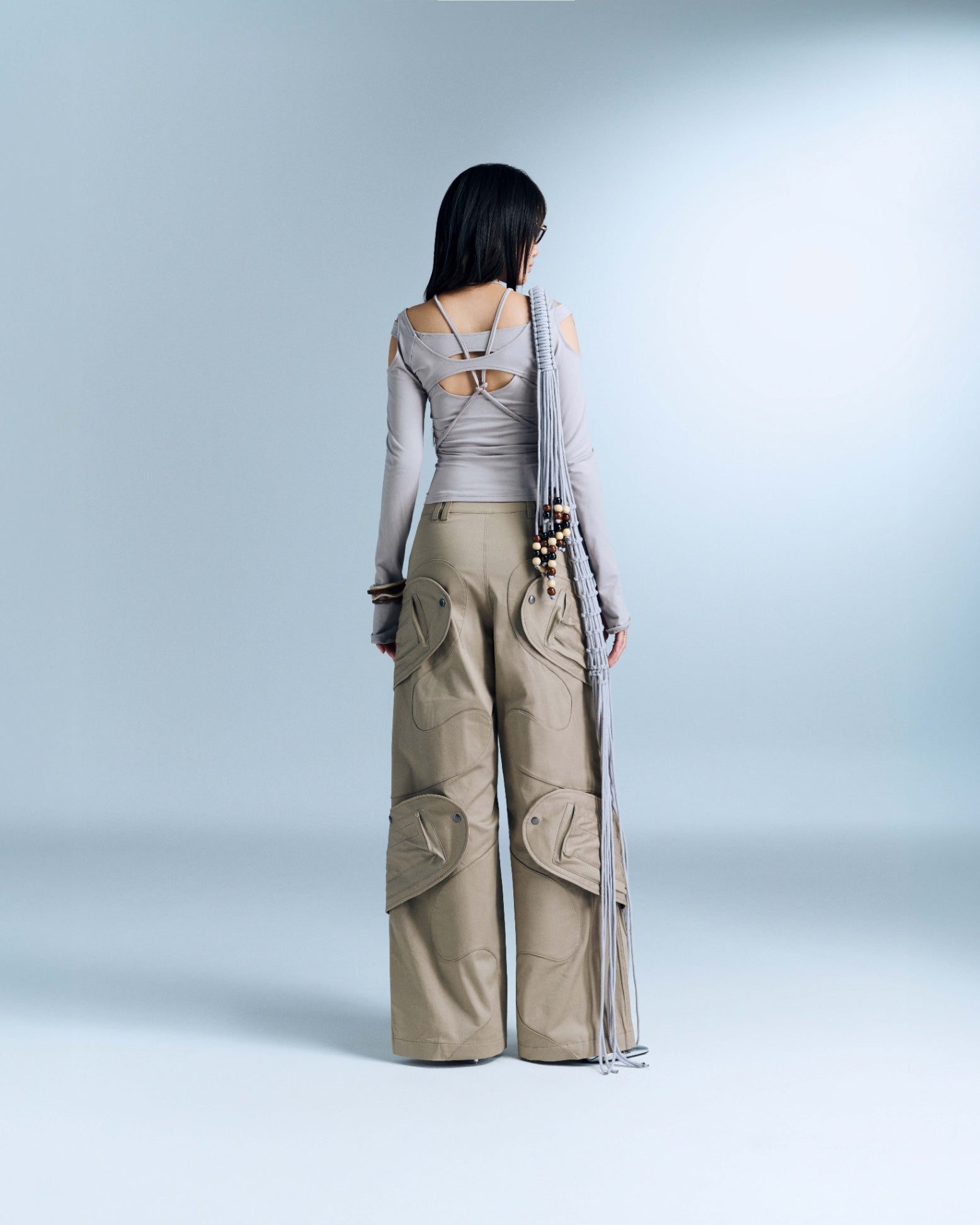 Serafin Top (Grey) — Bunnyhill