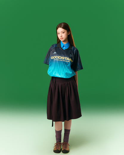 SUSPENDER PLEATED SKIRT PU1 | BF5247