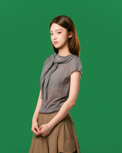 BOLW-KNIT-CAPSLV