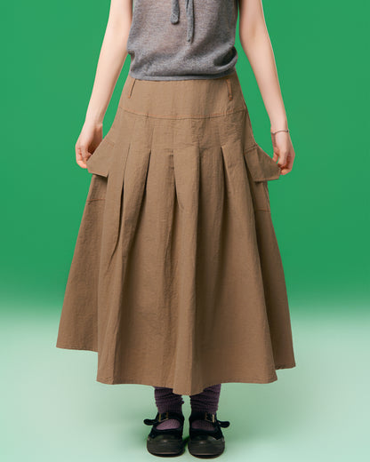 PLEATED SKIRT GG | BF5242