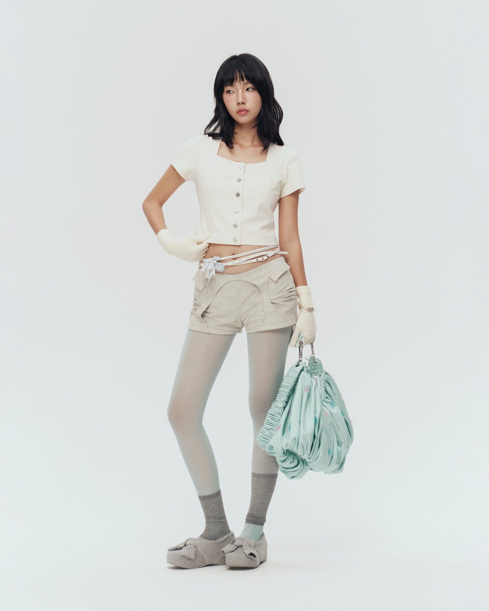 Birdie Top (Ivory Stripes) — Bunnyhill