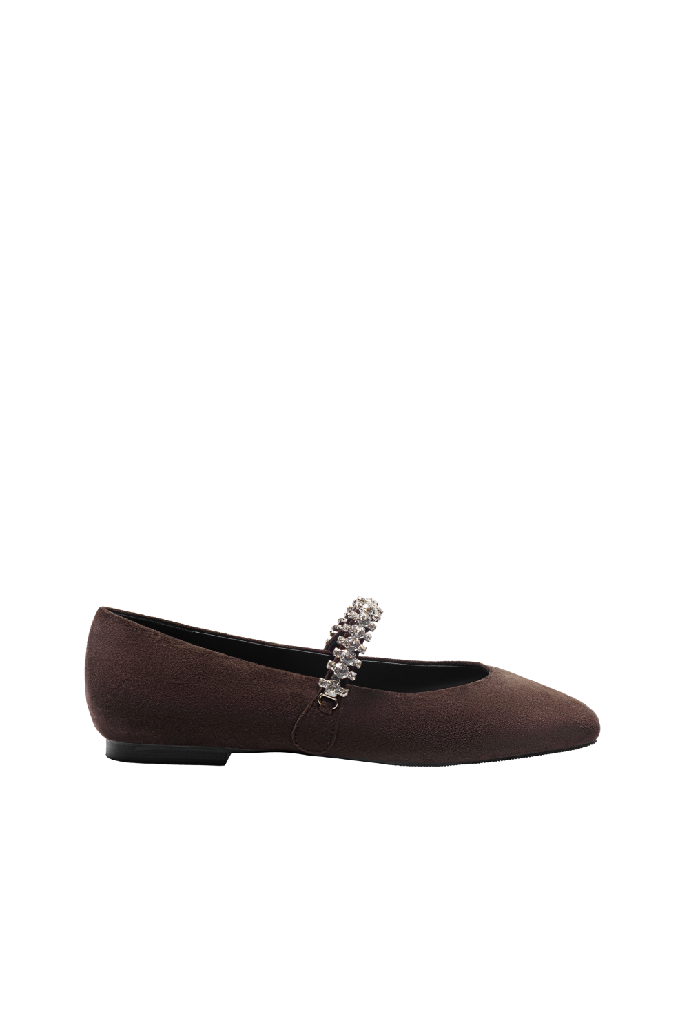 Floralpunk Diana Ballerina Flats - Suede Brown 平底鞋 1