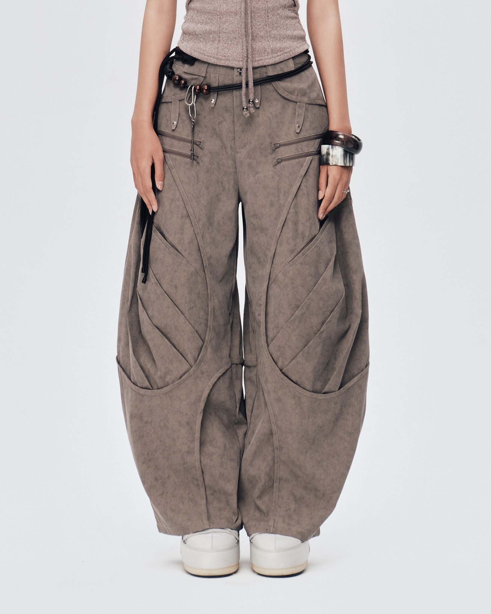 Orvyn Pants (Dark Taupe) — Bunnyhill