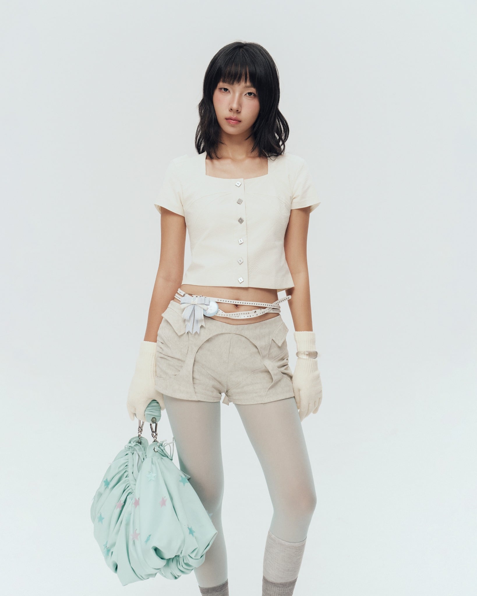 Birdie Top (Ivory Stripes) — Bunnyhill