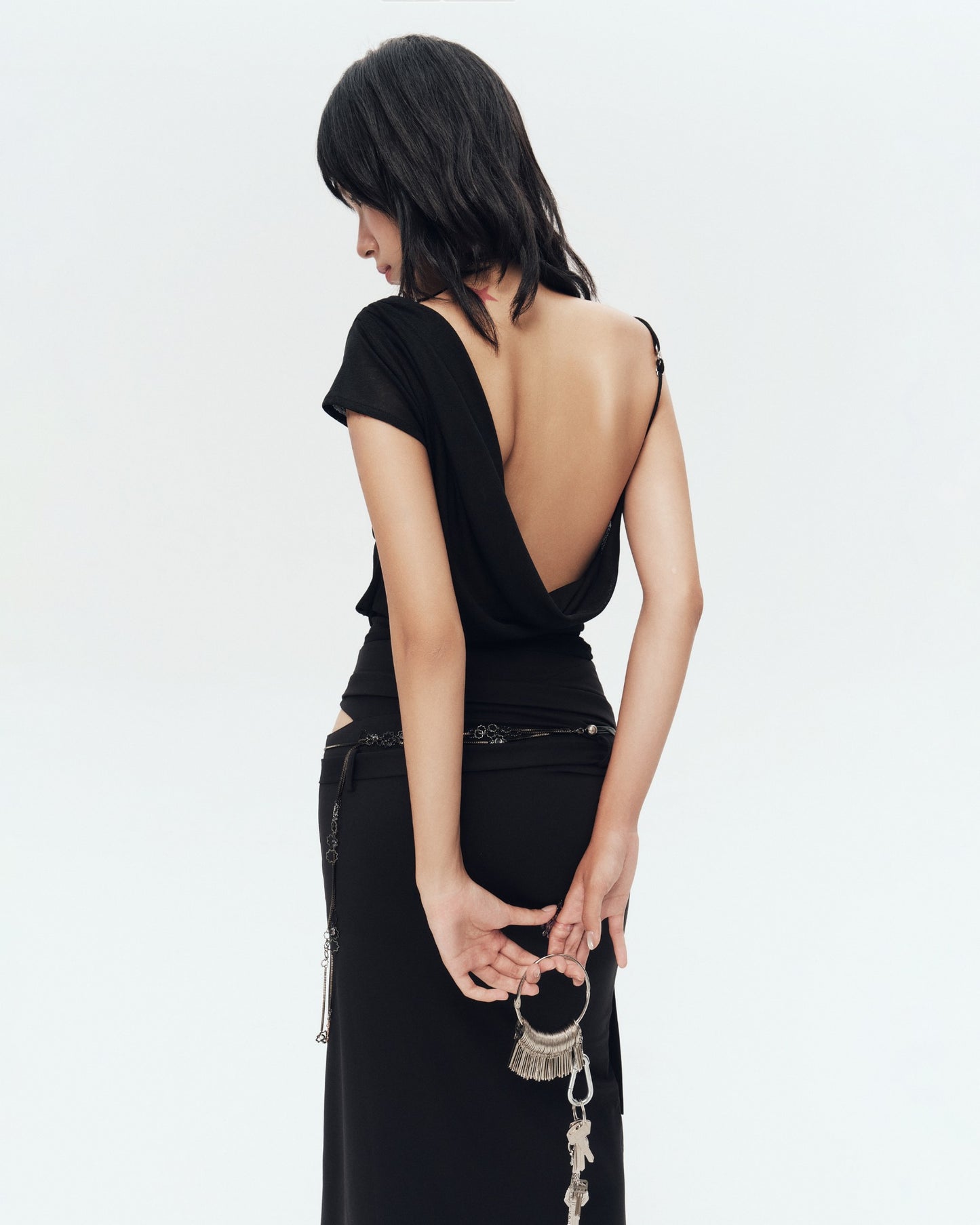 Selwyn Skirt (Black) — Bunnyhill