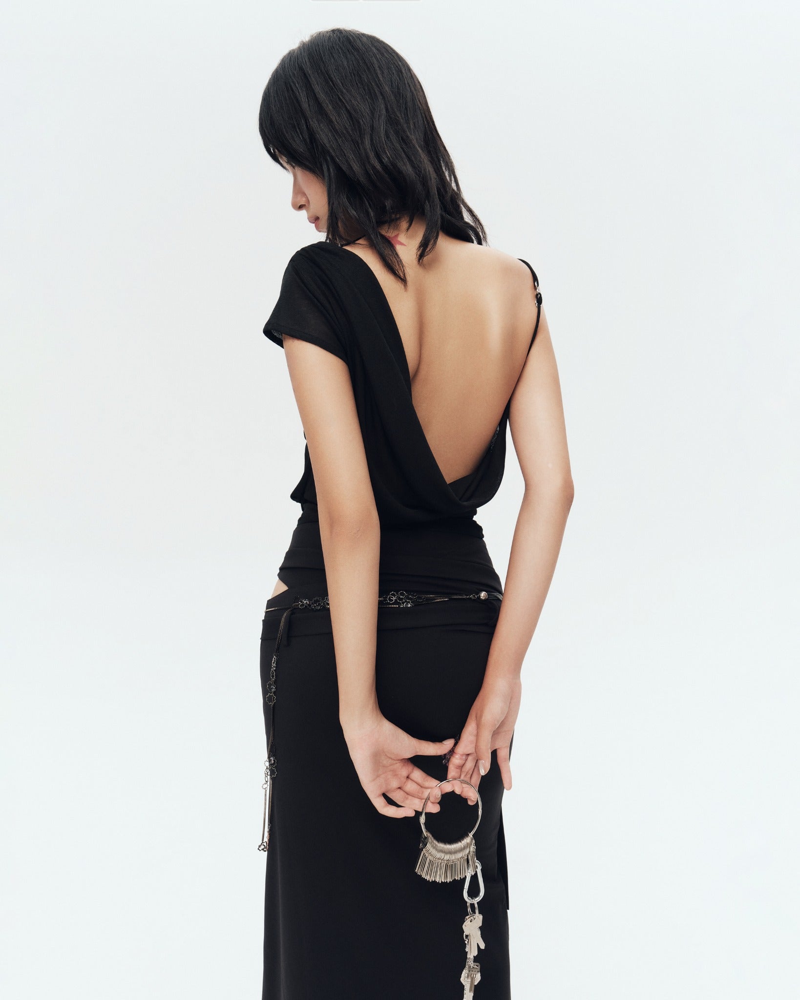 Selwyn Skirt (Black) — Bunnyhill