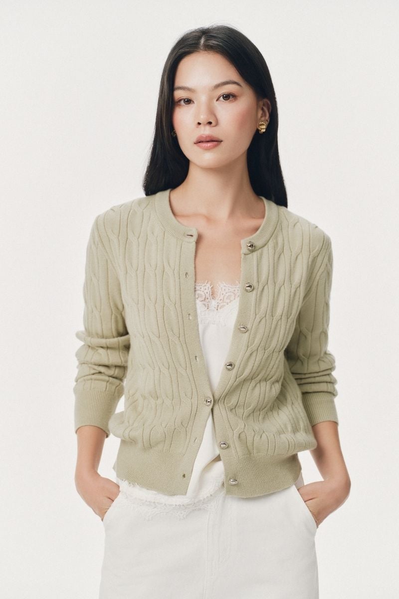 Mono Talk The Cable Cardigan 針織外套 2