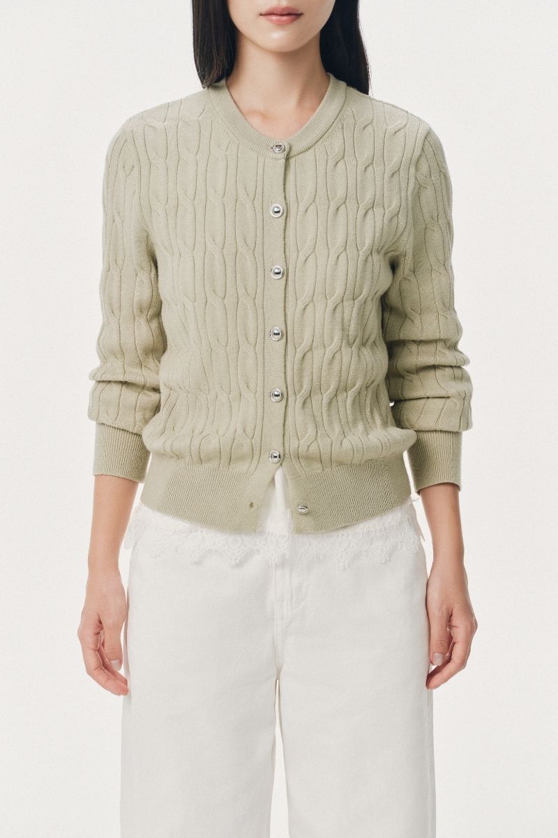 Mono Talk The Cable Cardigan 針織外套 3