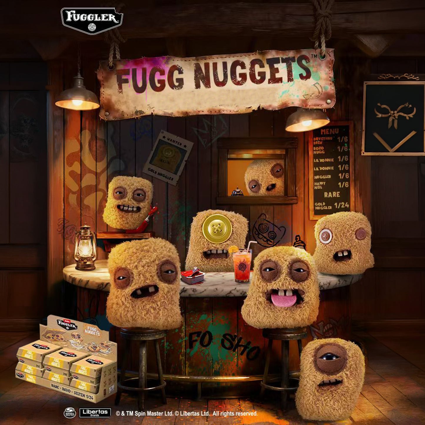 FUGGLER NUFFETS 麥樂雞盲盒掛件
