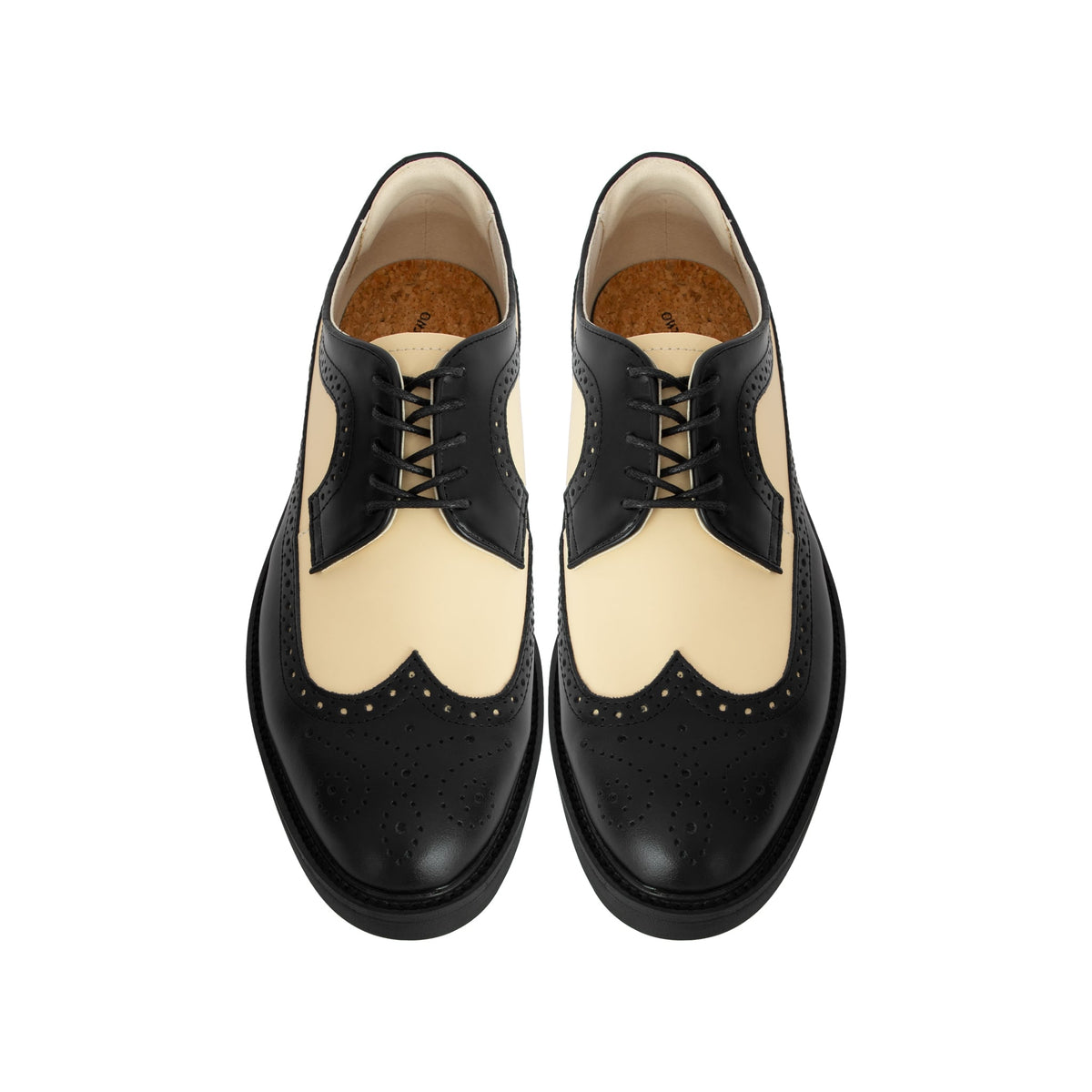 The Wolf Sean Brogue Black Off White 德比鞋 圖 5