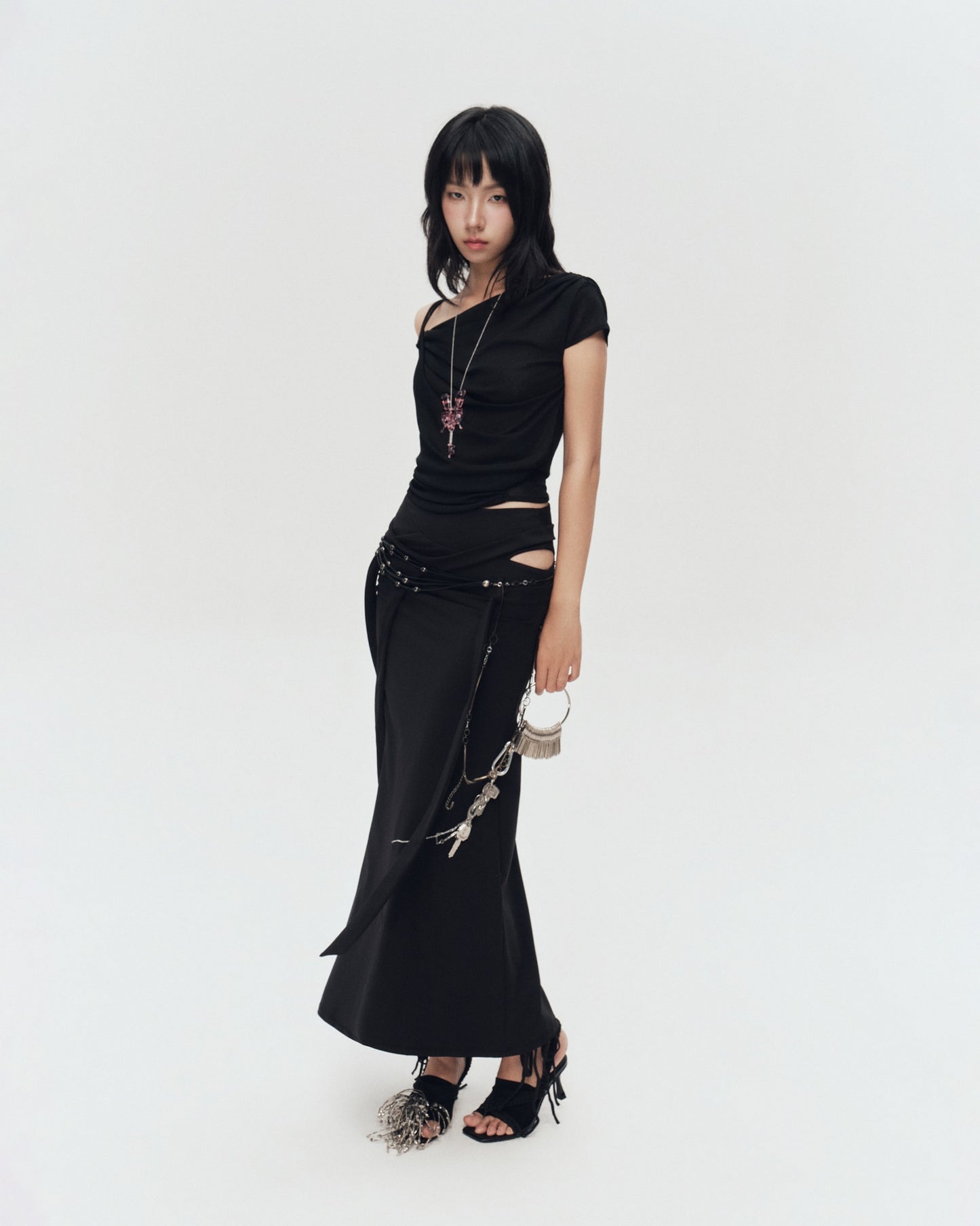 Selwyn Skirt (Black) — Bunnyhill