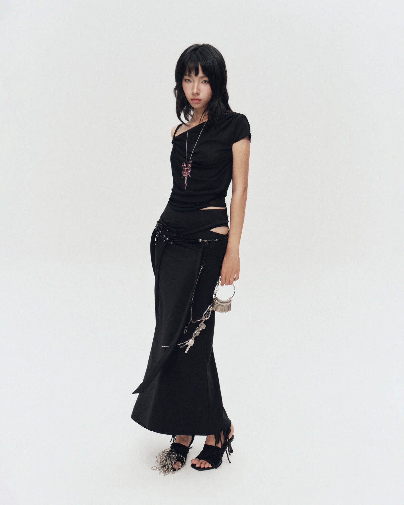 Selwyn Skirt (Black) — Bunnyhill