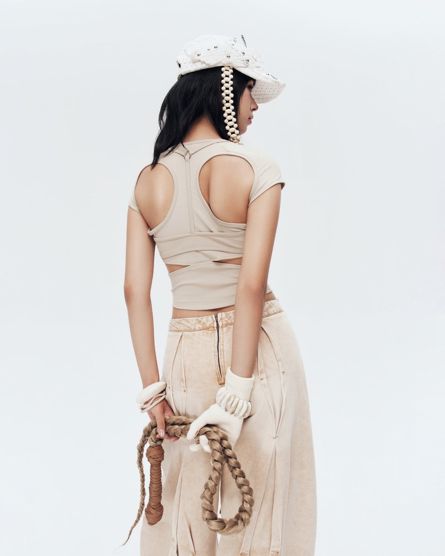 Kush Top (Light Beige) — Bunnyhill