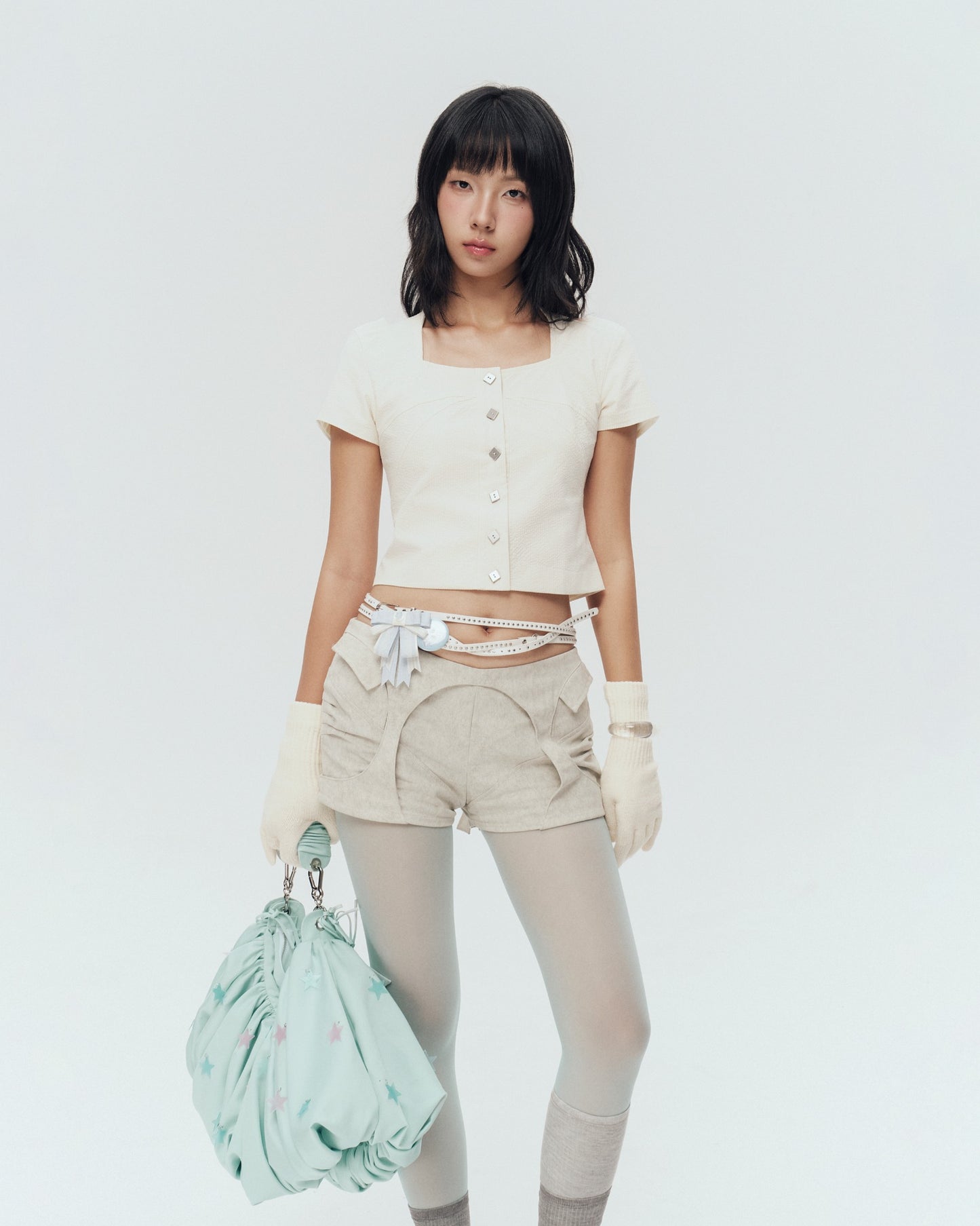 Lambert Shorts (Marble Beige) — Bunnyhill