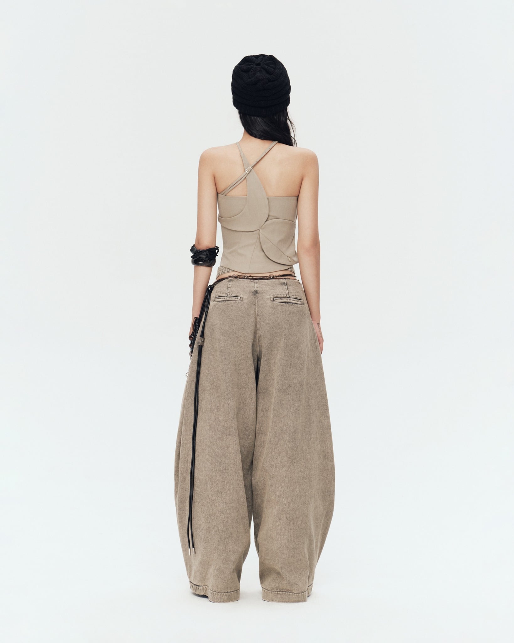 Demos Top (Moss Grey) — Bunnyhill