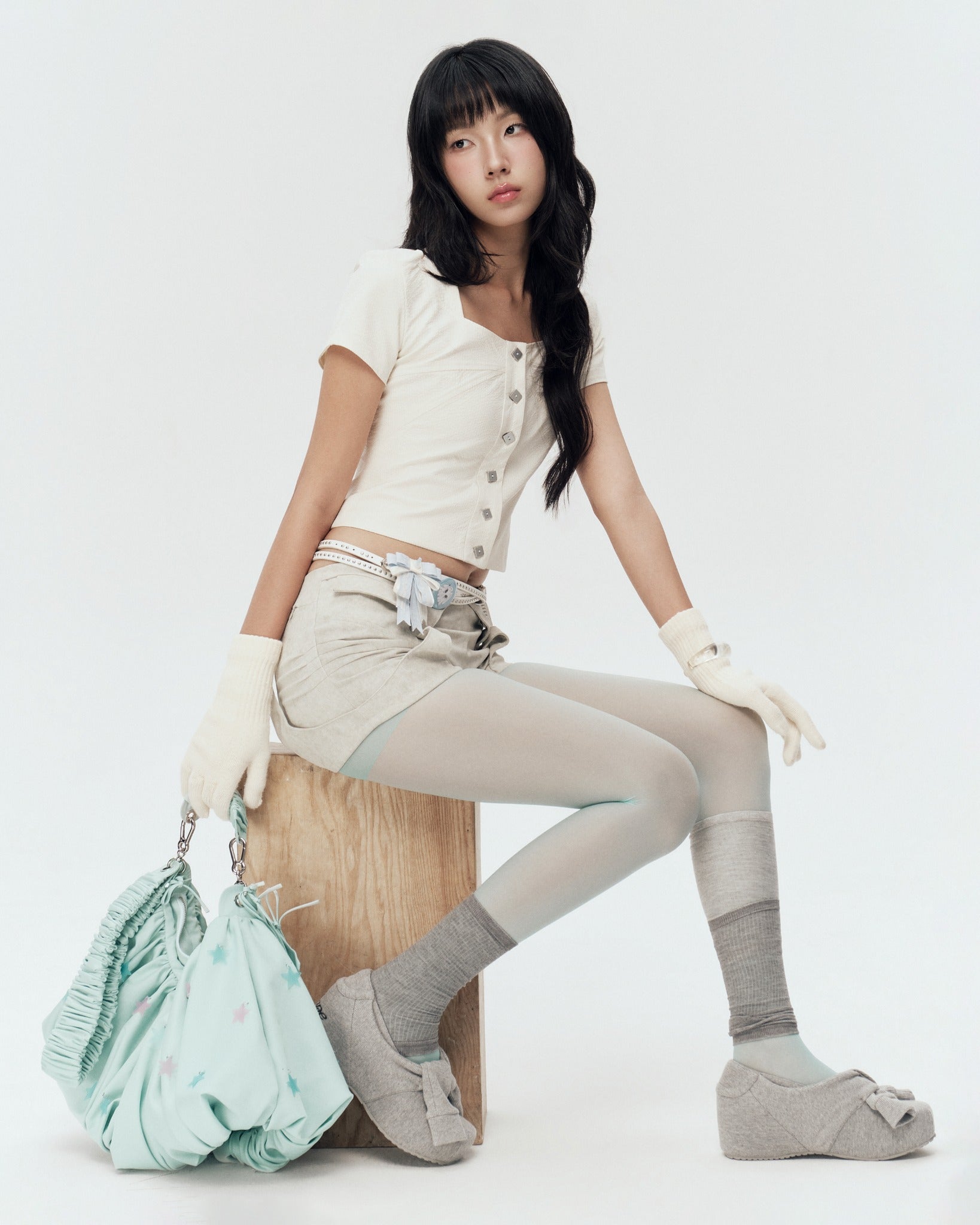 Lambert Shorts (Marble Beige) — Bunnyhill