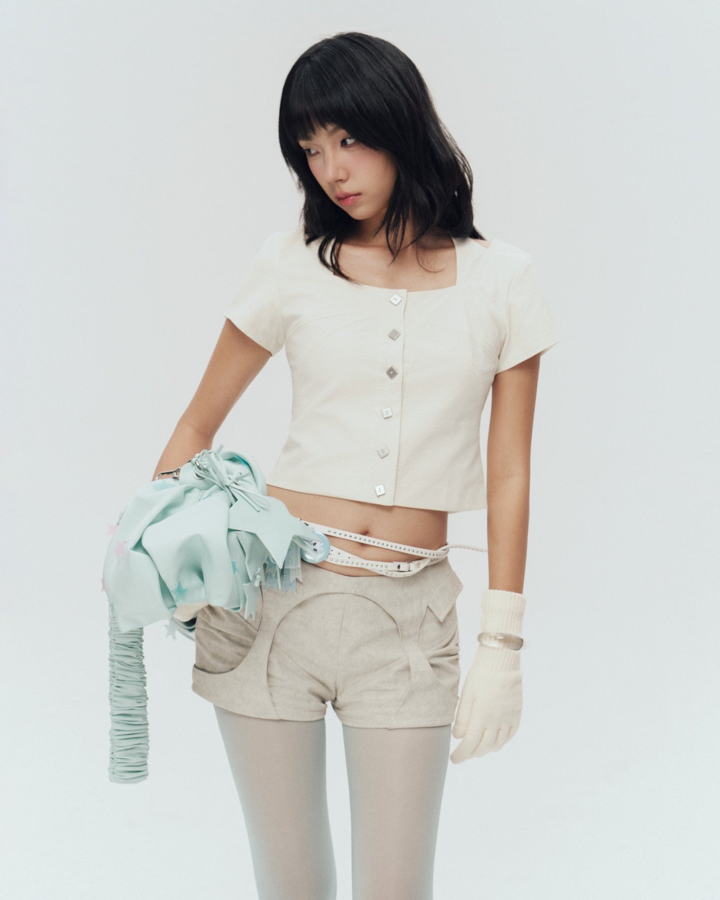 Birdie Top (Ivory Stripes) — Bunnyhill