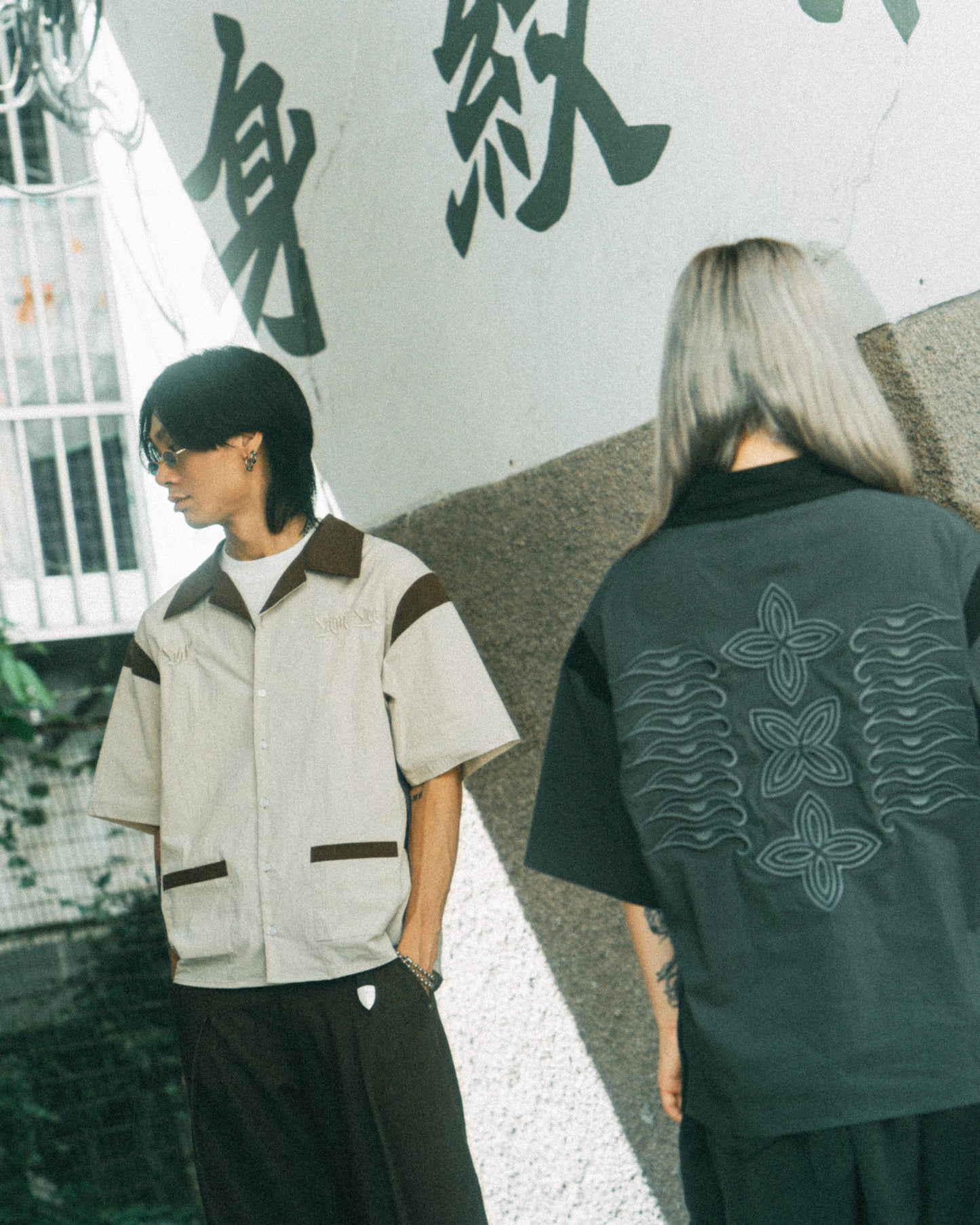 BOL X MANLEE CAMP SHIRT - CREAM