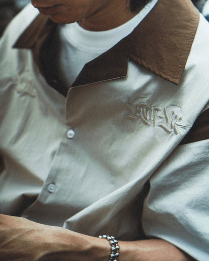 BOL X MANLEE CAMP SHIRT - CREAM