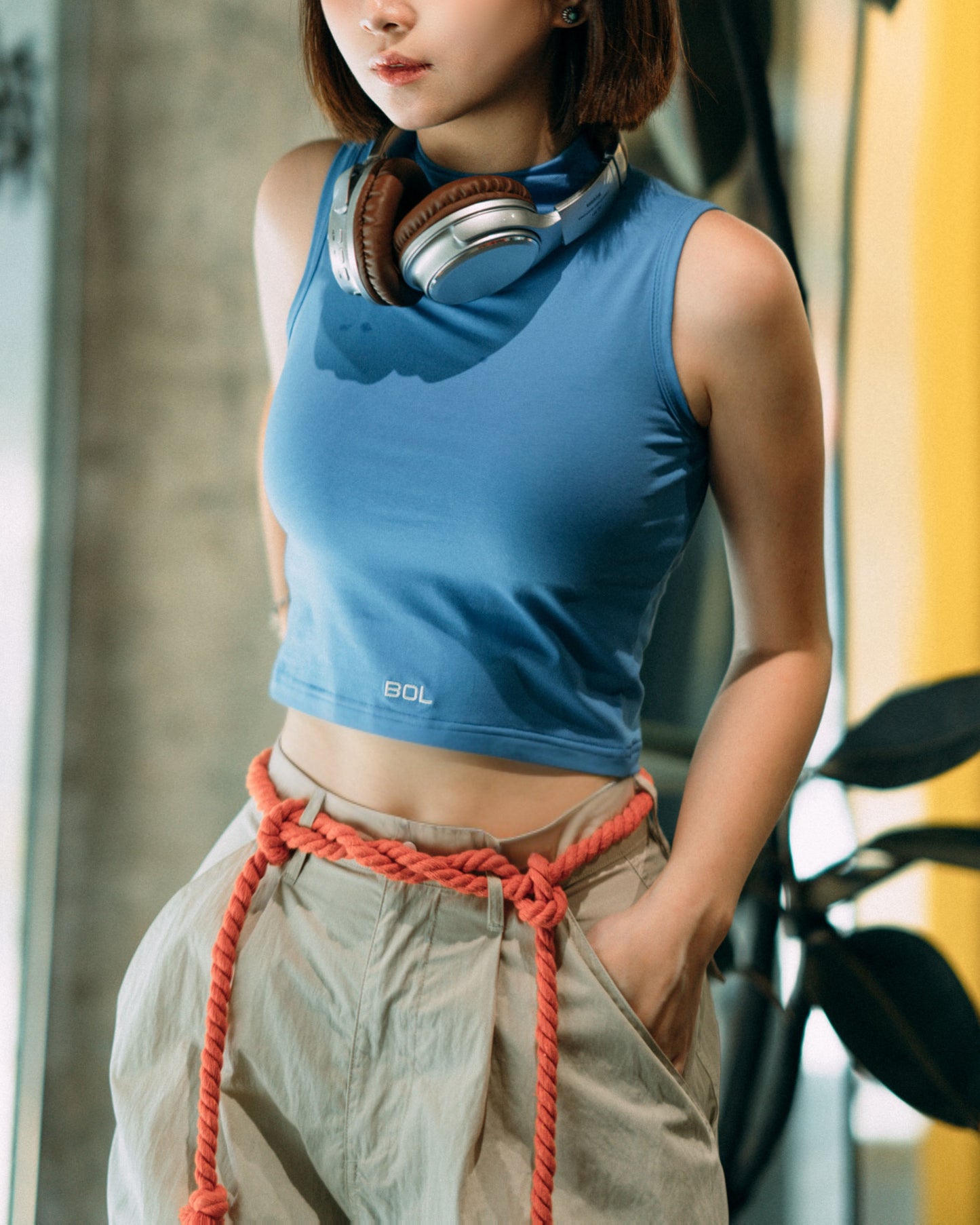 SS24-17 High Collar Vest
