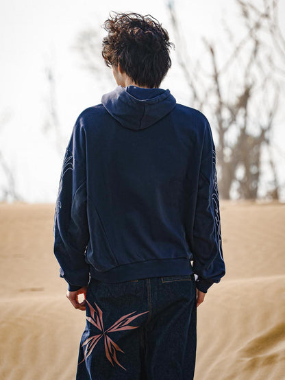 WBI 26AW DUSTLINE / UND-04 刺繡帽衫