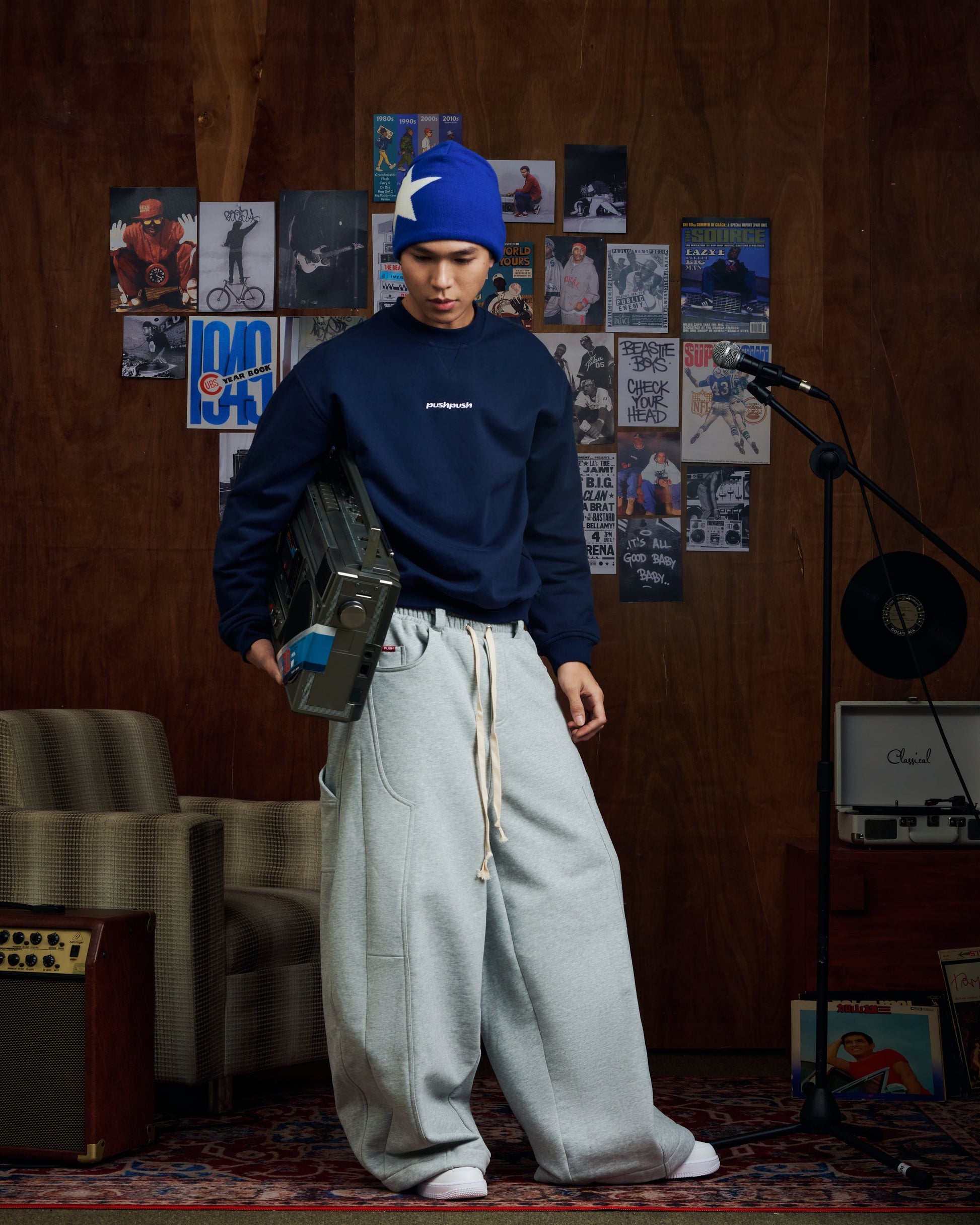 PP DRIFTY SWEATPANTS — PUSHPUSH
