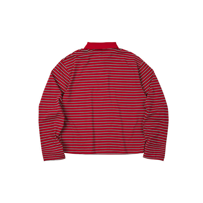 OLLY Striped Polo Tee — PUSHPUSH
