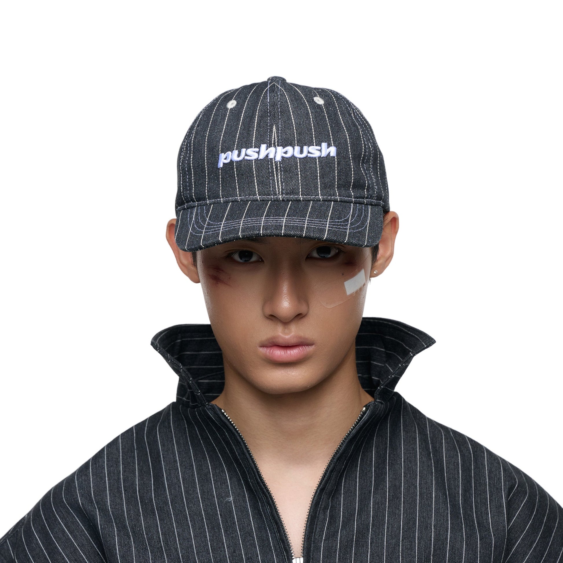 PP STRIPED CAP — PUSHPUSH