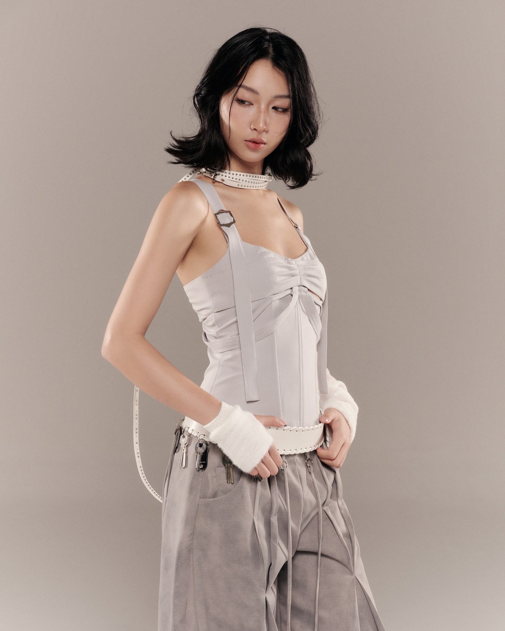 Radbitle Top (Grey) — Bunnyhill