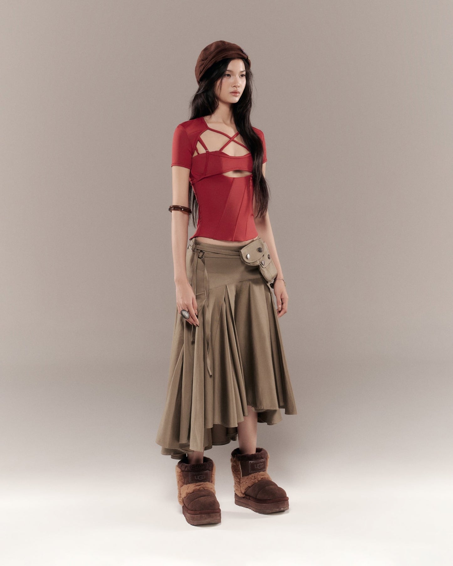 Casmir Top (Red) — Bunnyhill