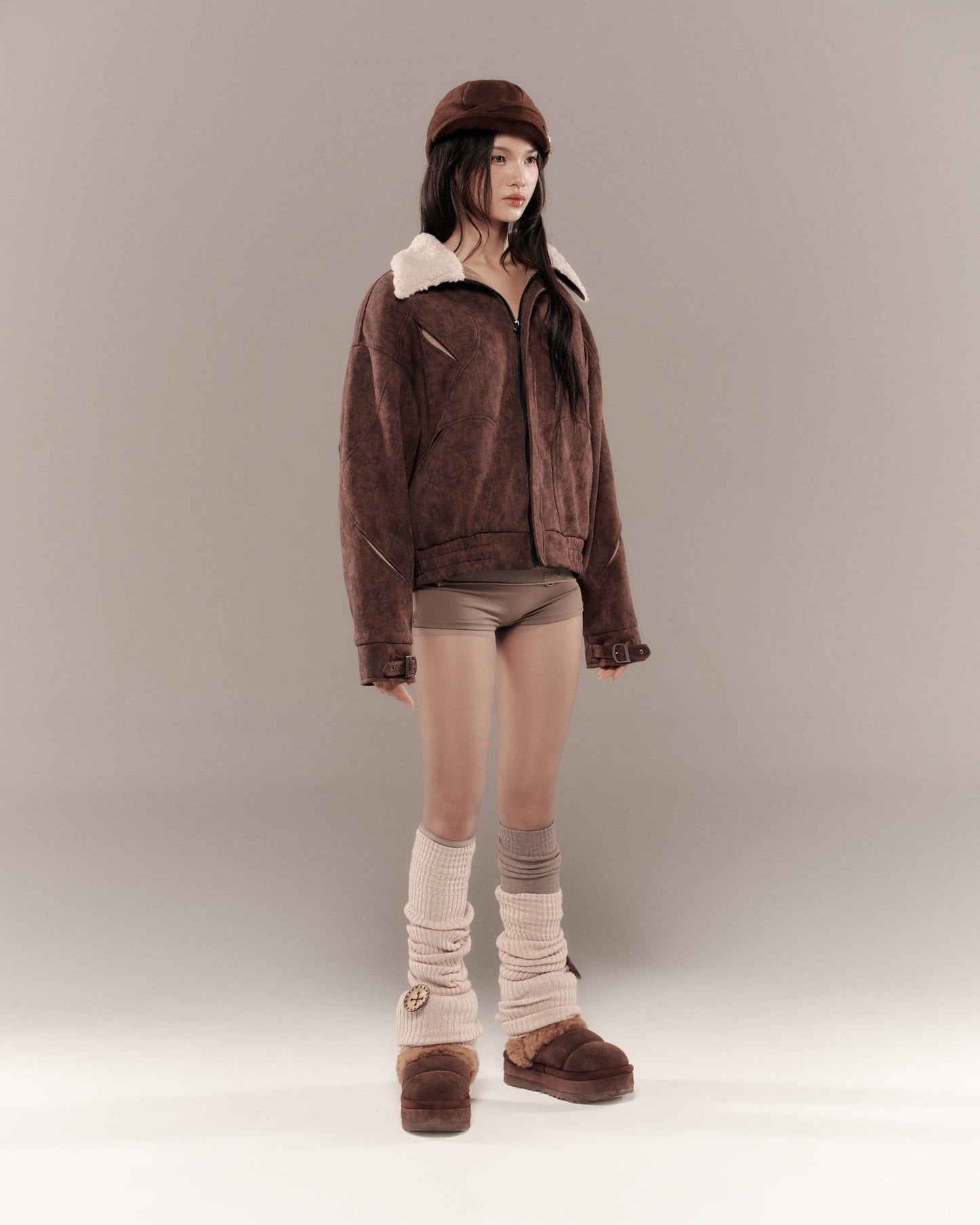 Punchy Jacket (Brown) — Bunnyhill