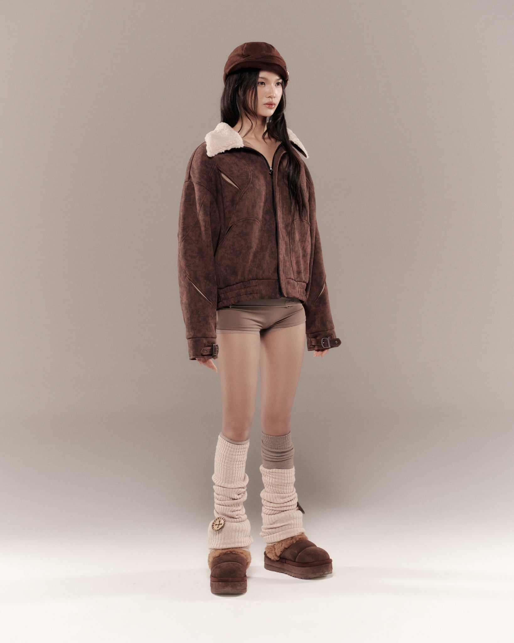 Punchy Jacket (Brown) — Bunnyhill