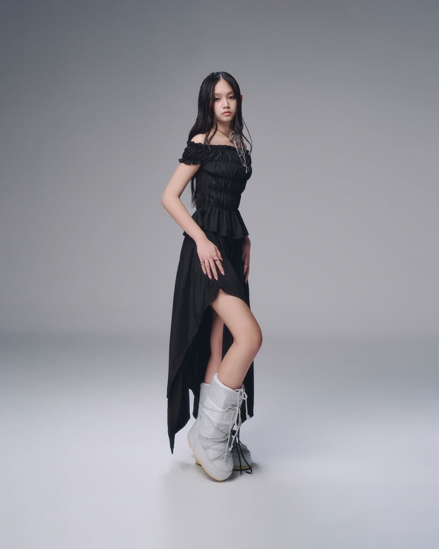 TWYLA SKIRT BLACK | Bunnyhill 裙子 Skirt